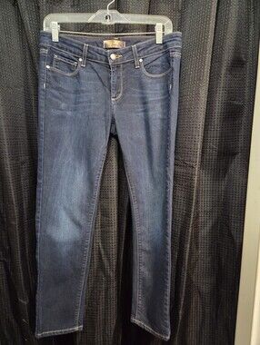 Paige Women’s Dark Blue Jeans - Paige Roxie Capri Size 27